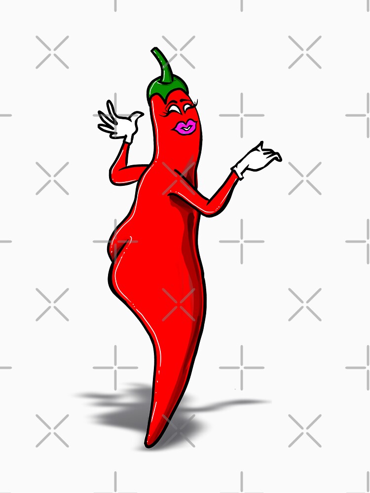 Spicy and I Can't Lie - Funny Chili Pepper Design | Sassy Food Pun by Cree8if