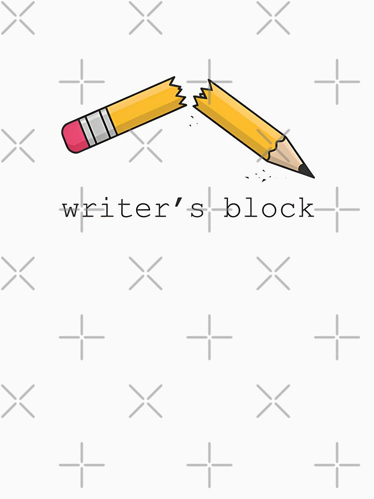 WRITER'S BLOCK - Broken Pencil by Zazz Lee