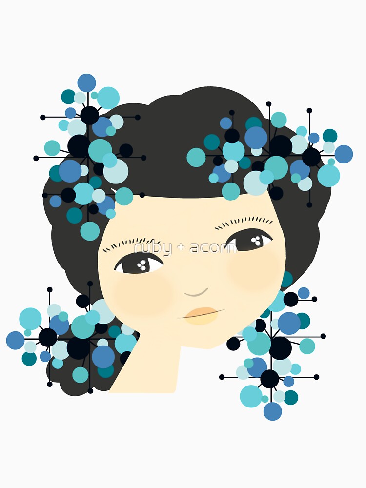 Science Girl (Blue) by ruby + acorn