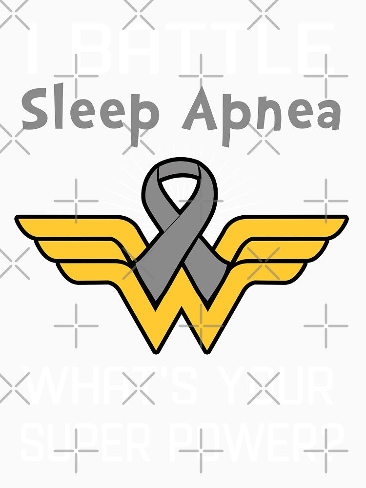 I Battle Sleep Apnea What's Your Super Power Support Sleep Apnea Warrior Gifts by Sabfit