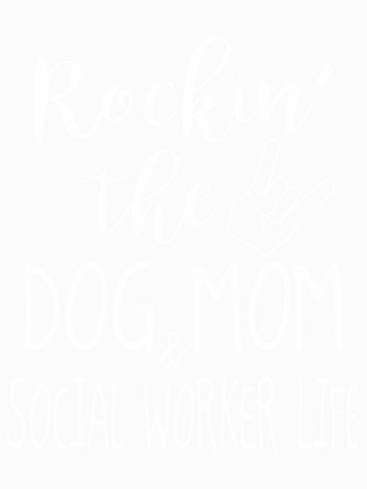 rockin the dog and mom social worker life hip hop| Perfect Gift|hip hop by patnalila
