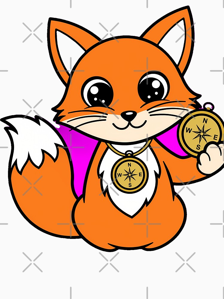 Fox With Compass by pumsquare