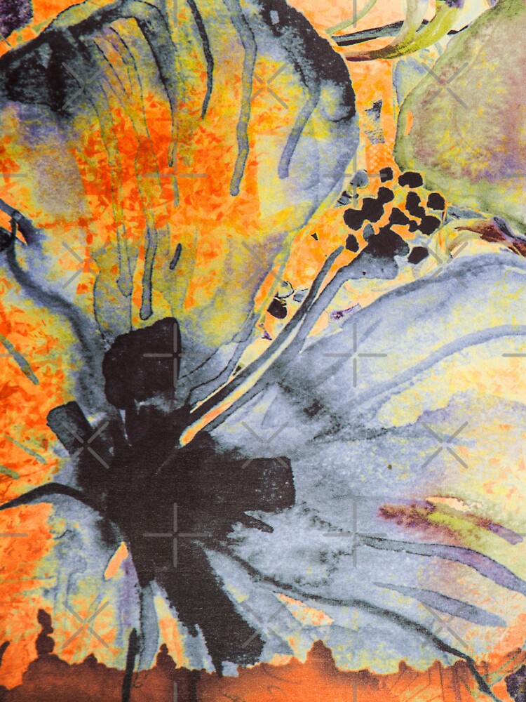 Abstract Flower by albix81 Unisex , , , Long Sleeve Tee
