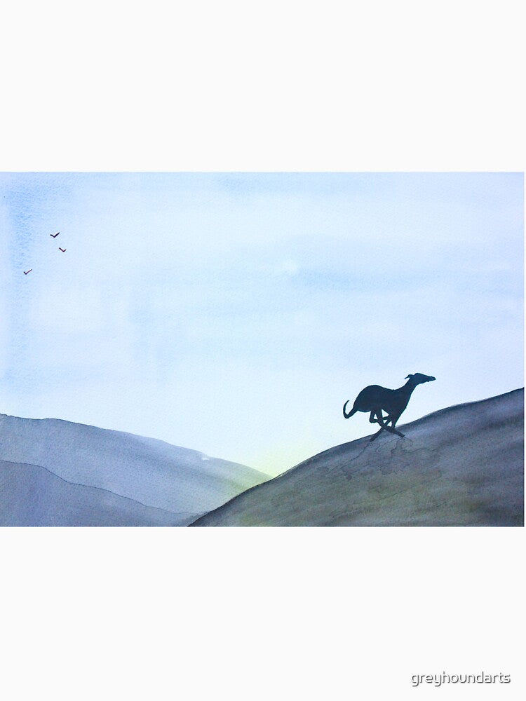Running Greyhound Whippet Lurcher by greyhoundarts