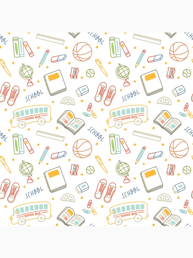 Copy of Teacher Seamless Pattern by Vanthuandesign