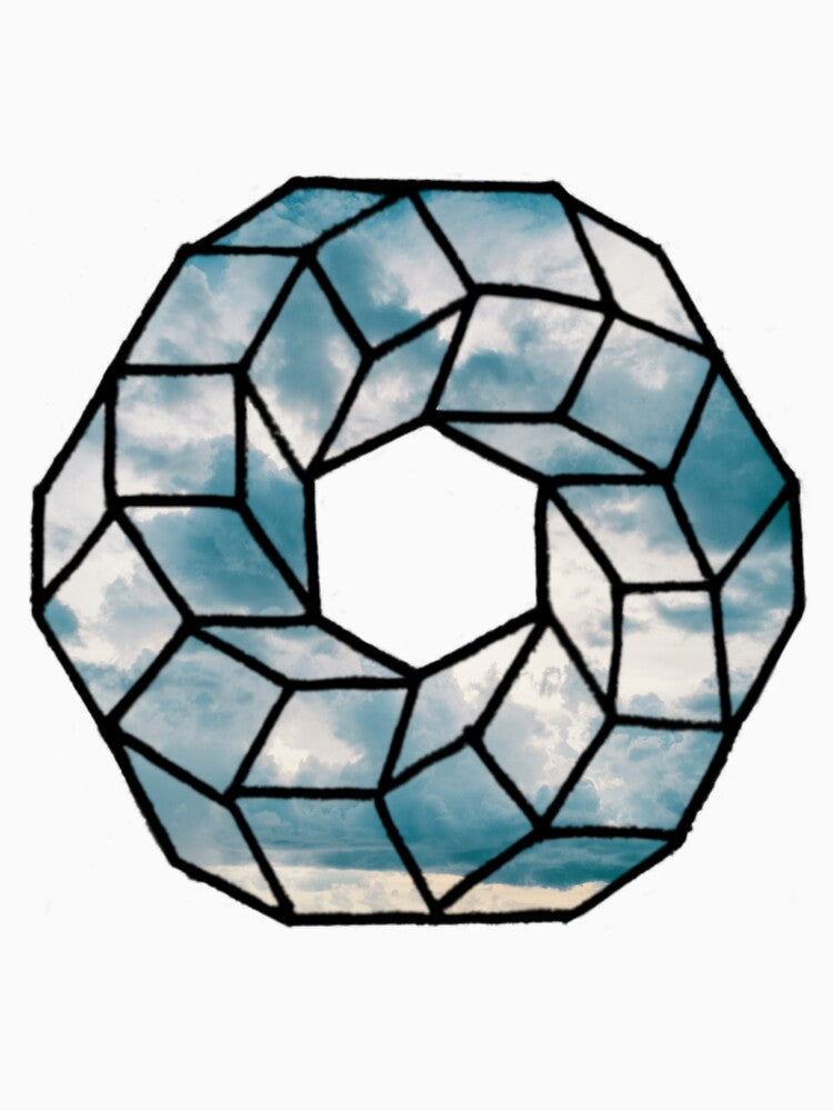 Cloudy Big Cube Torus by createVisions