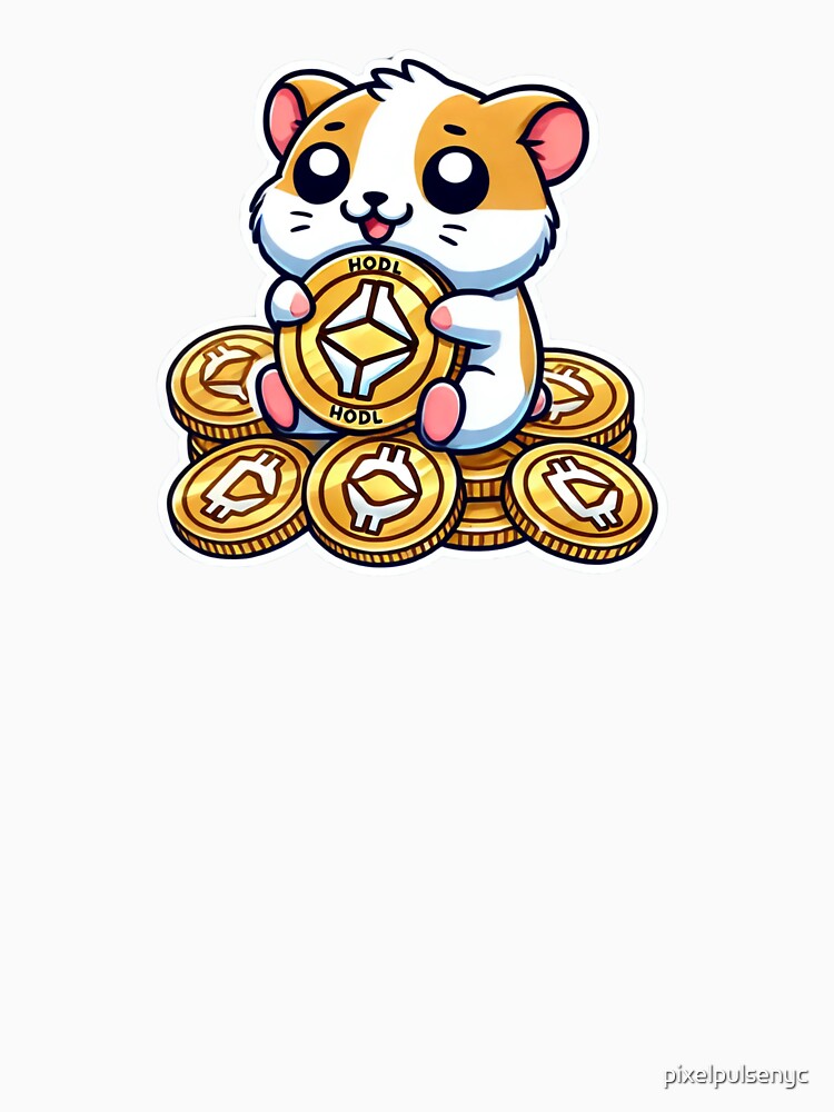 HODL Hamster by pixelpulsenyc