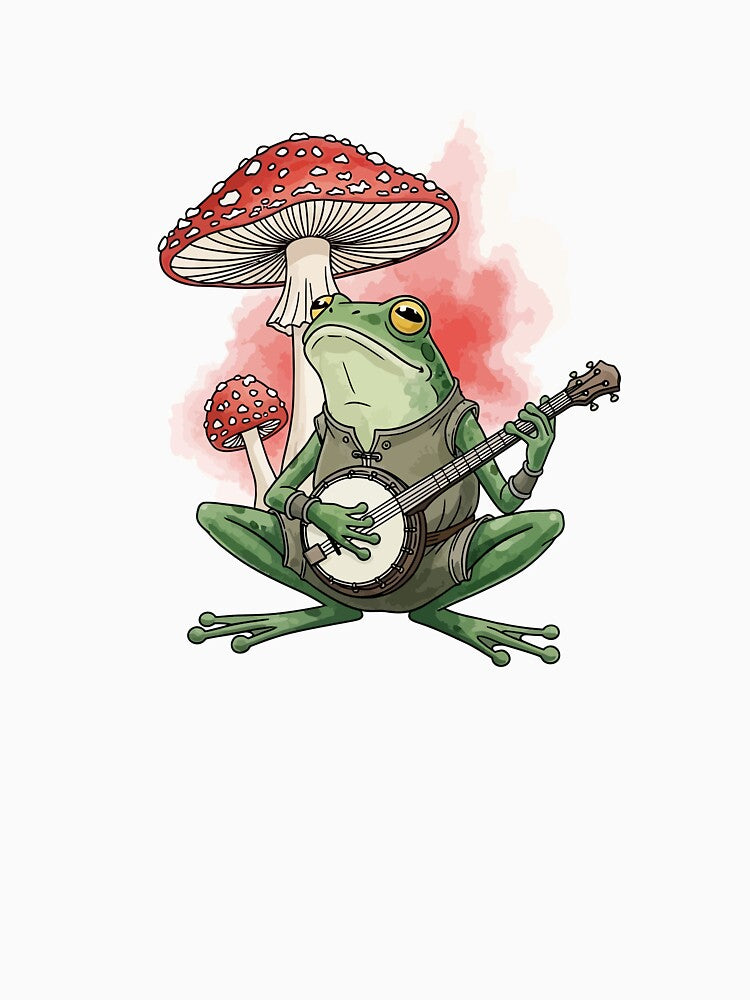 The Aesthetic Cottagecore Frog by StudioJohan