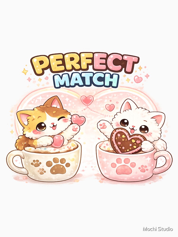 Mochi & Lumi – Perfect Match Kawaii Cats ? by Mochi Studio