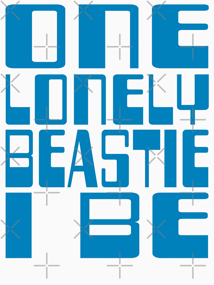 One Lonely Beastie I Be - Nasty Funny Hip Hop Humor by ourkid