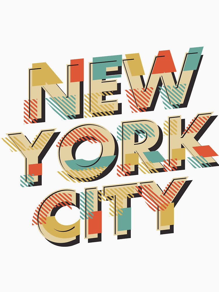New York City T-Shirt for Men and Women by AllStarMerch