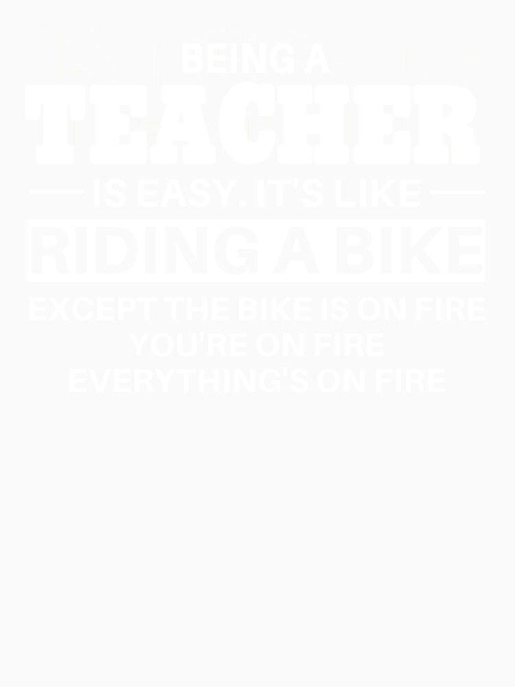 Teacher Riding A Bike by clickmostro