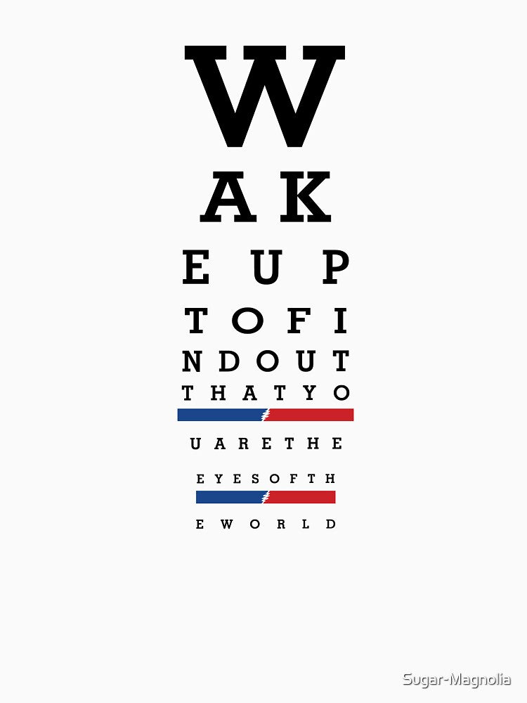 Wake Up Eye Chart by Sugar-Magnolia