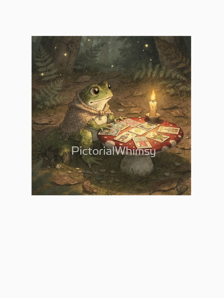 Toad Fortune-Teller at the Toadstool by PictorialWhimsy