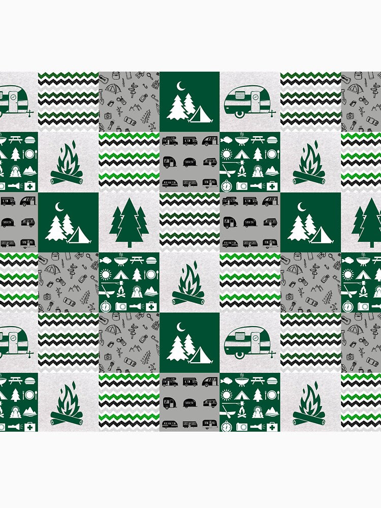 Camping Line Plaid by LittleFunky79