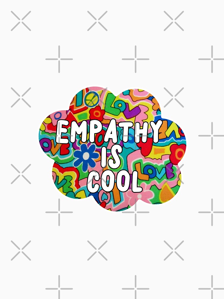 Empathy Is Cool Groovy Retro Love by kimart18