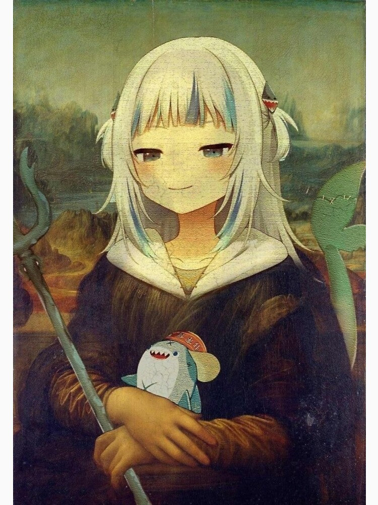 Mona Lisa || Gura by AszaAri