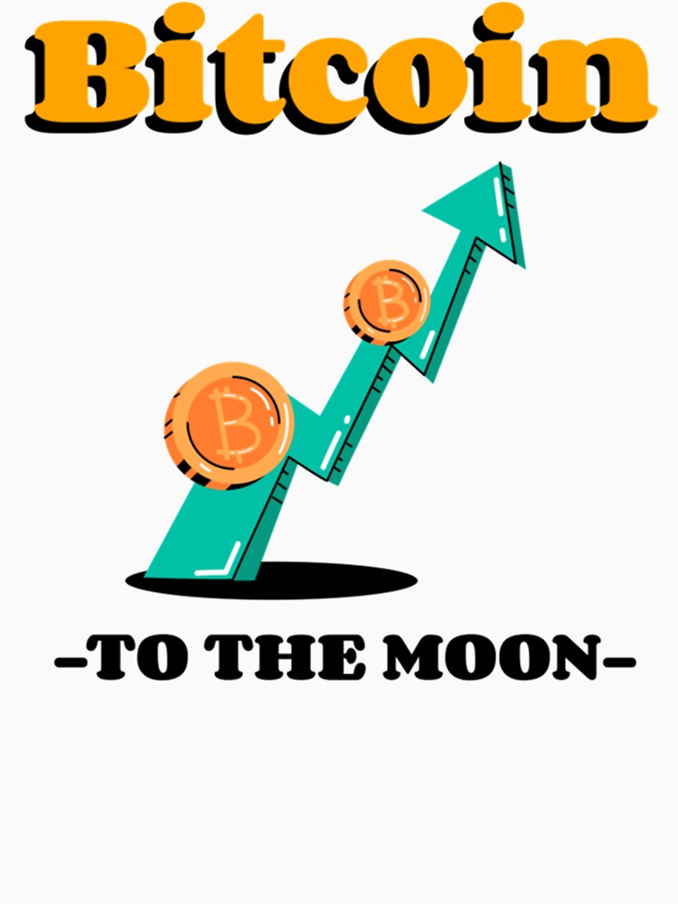 Bitcoin to the Moon by FunnyAndLoves