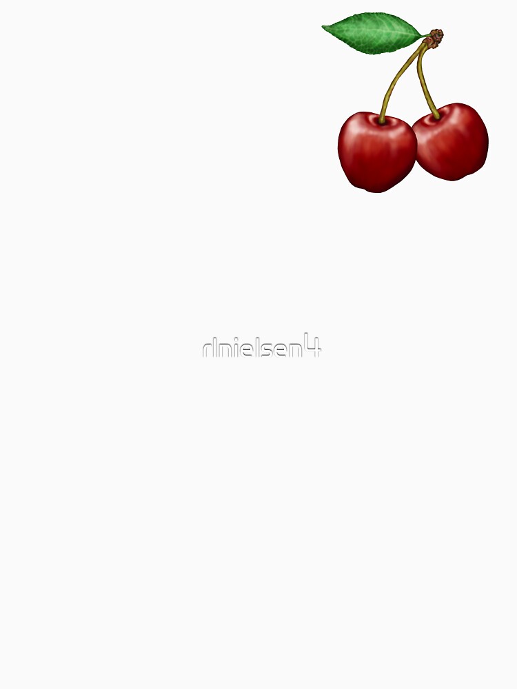 Cherries Pattern on Pink Background – Cute Retro Cherry Design by Phat Dog Designs