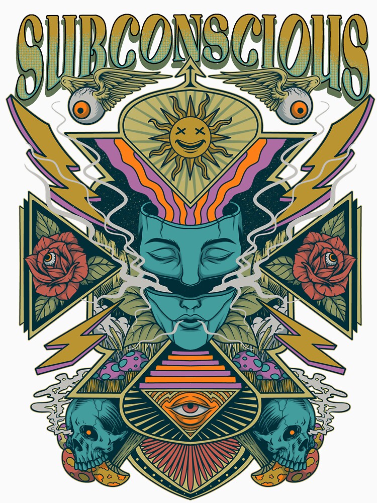 Subconscious Psychedelic Artwork by WOLForDEER