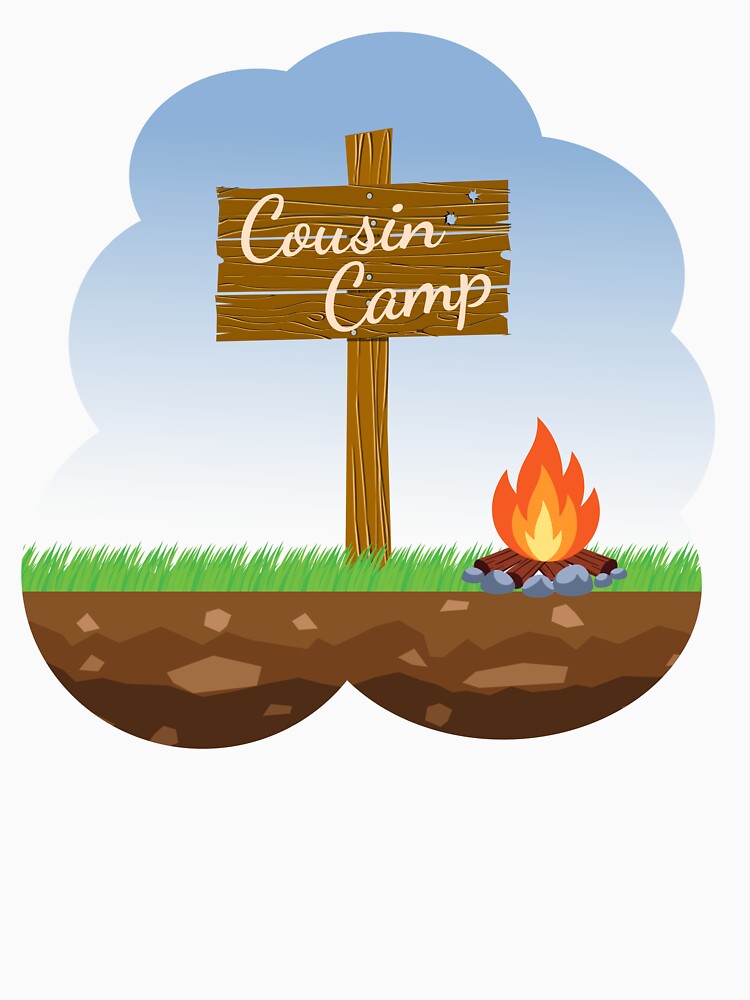 Cousin Camp Shirt – Matching Family Reunion & Vacation Design by PixelWaveBD