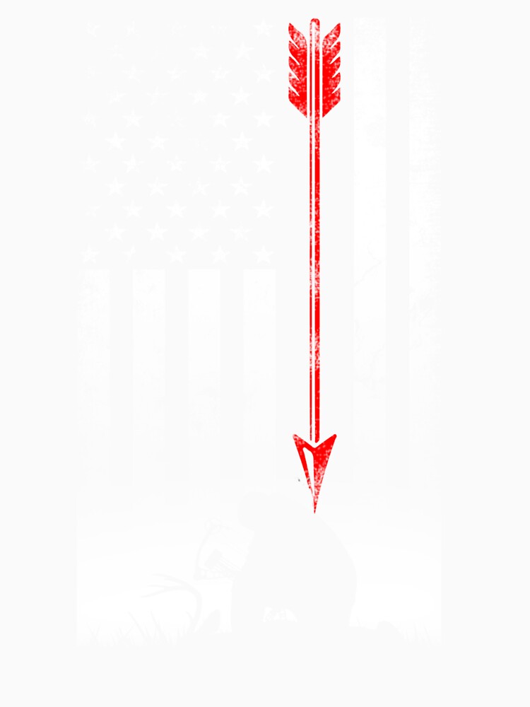 Bow deer hunting American flag gift for Bow hunting by taaddison50