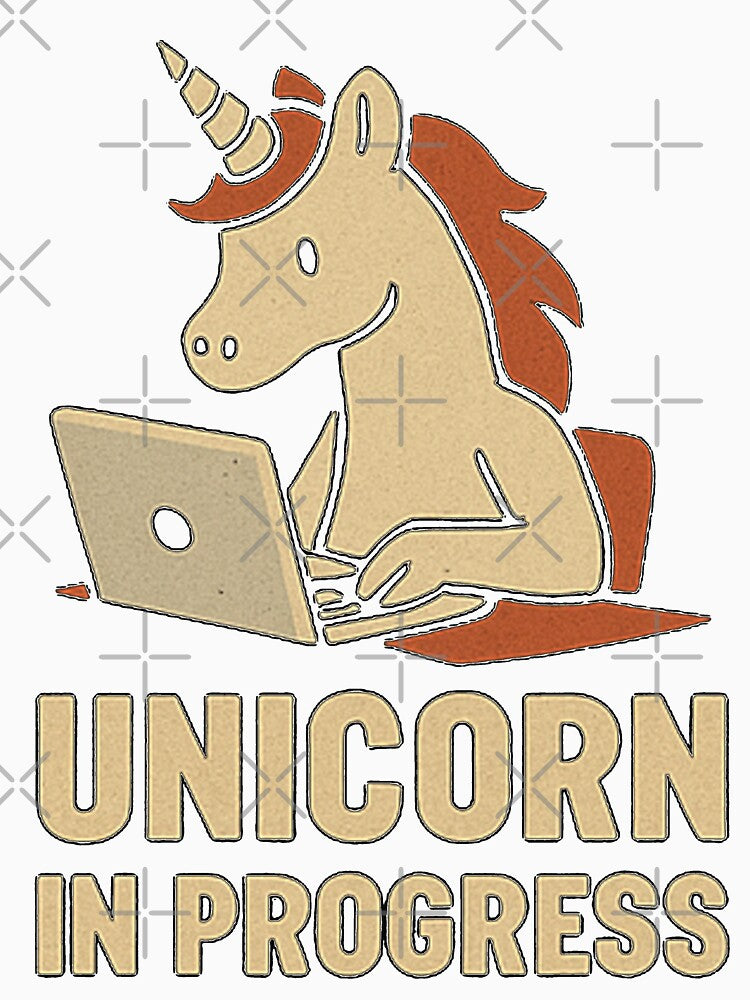 Unicorn in Progress by M4K3RB0T