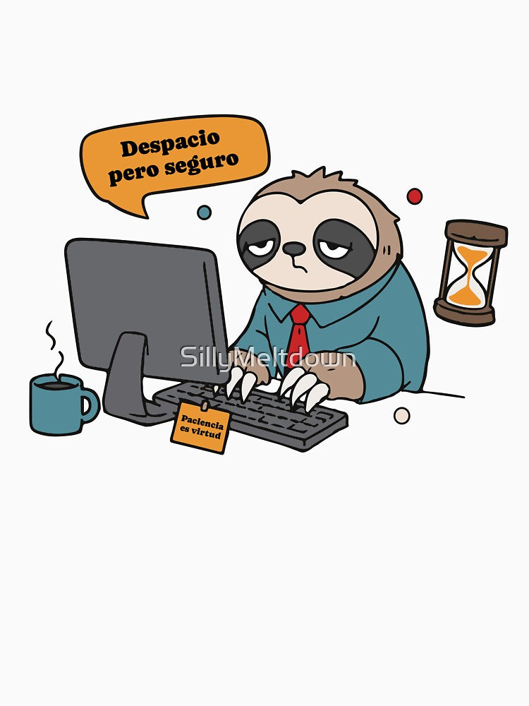 Sloth at work by SillyMeltdown