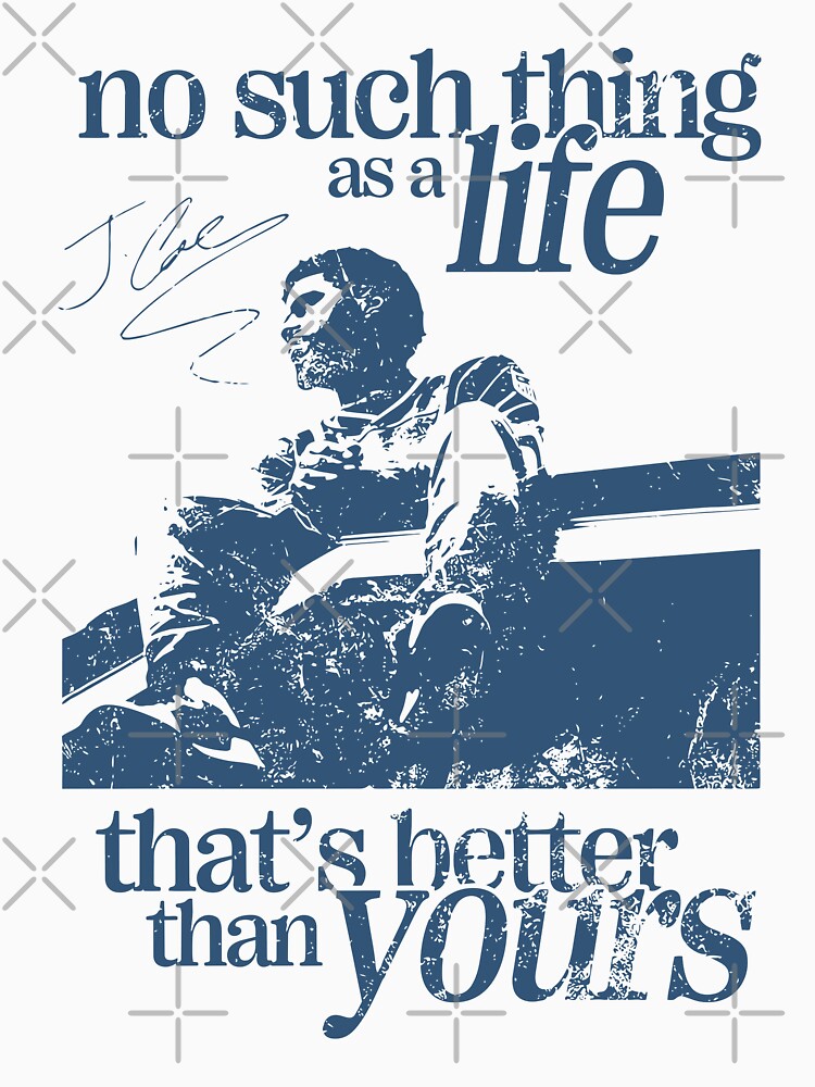 J. Cole Love Yourz Lyric Design – 2014 Forest Hills Drive Blue Graphic by Novaque