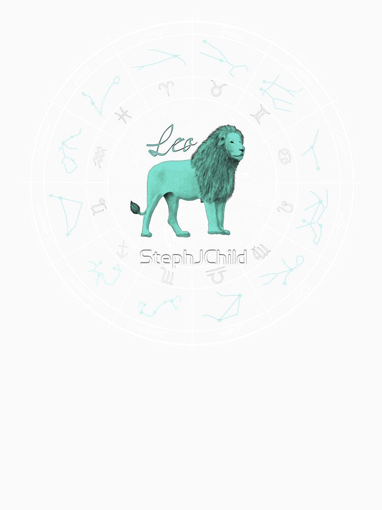 Leo "The Lion" Horoscope Astrology Zodiac Design by StephJChild