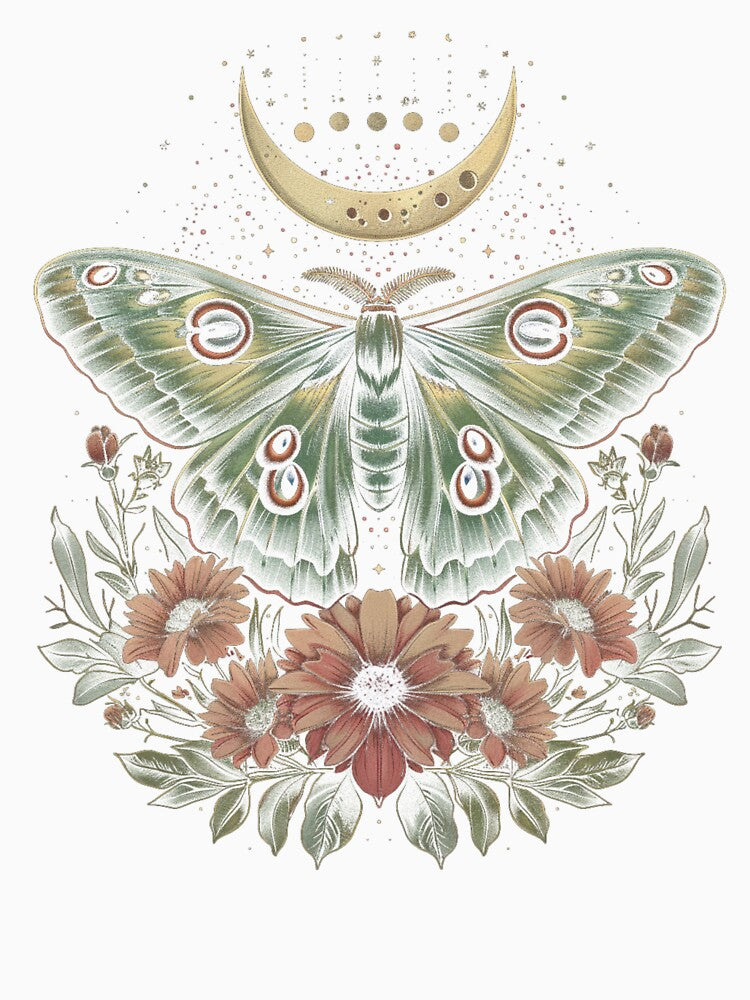 Moth & Moon by BohemianBandit