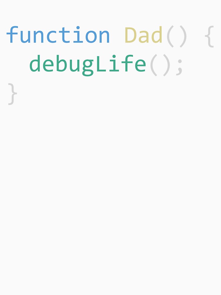 Funny Father’s Day Code Snippet for Dev Dads by InkMarks