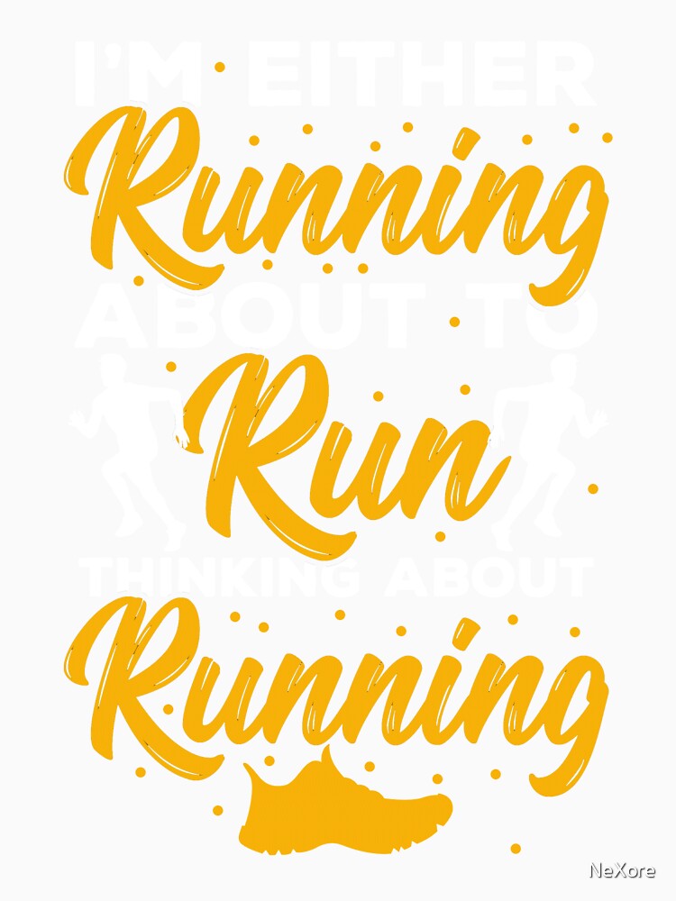I am Running about to Run thinking about it by NeXore