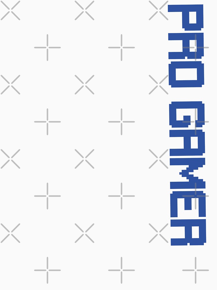 Pro Gamer Printed Blue Gamer by MDGamer777