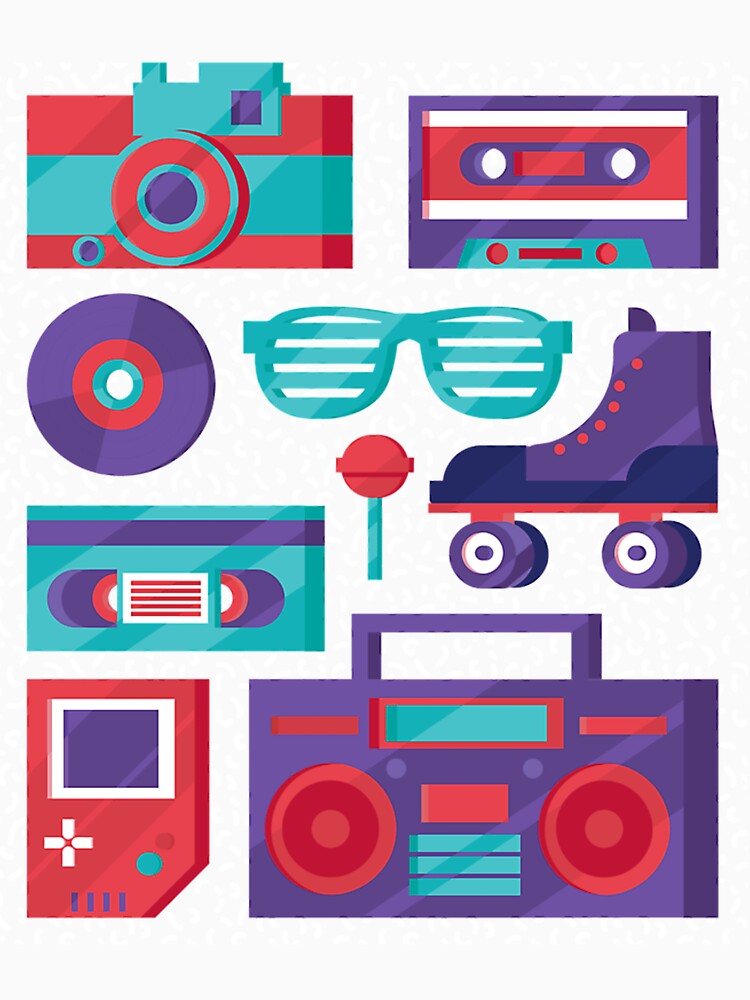 Camera Cassette Video Tape Roller Skate - 90S 80S Retro Nostalgia by discriminatio