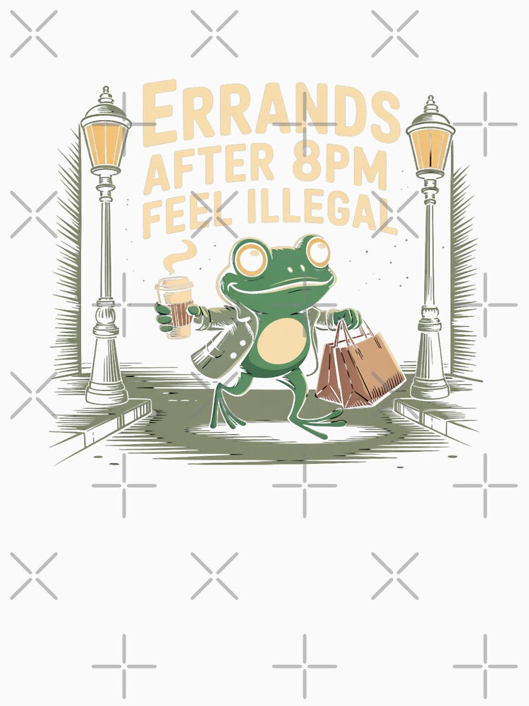 Errands After 8pm Feel Illegal by theartfulaspie