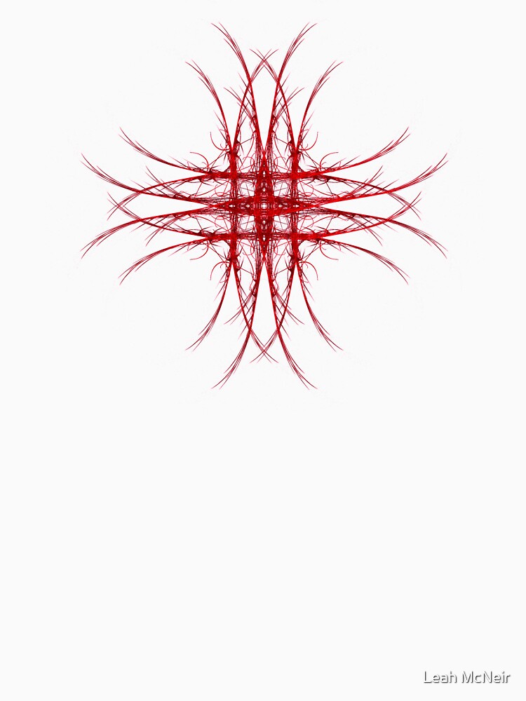 "The Red"  - Fractal Art by Leah McNeir