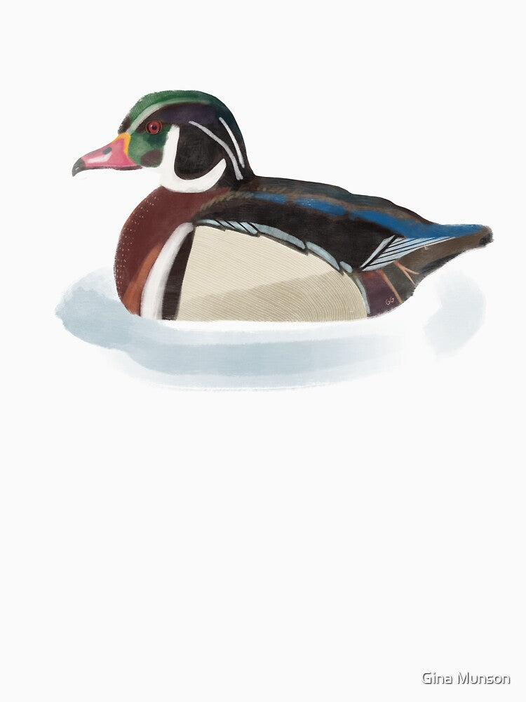 Wood Duck Painting by Gina Munson