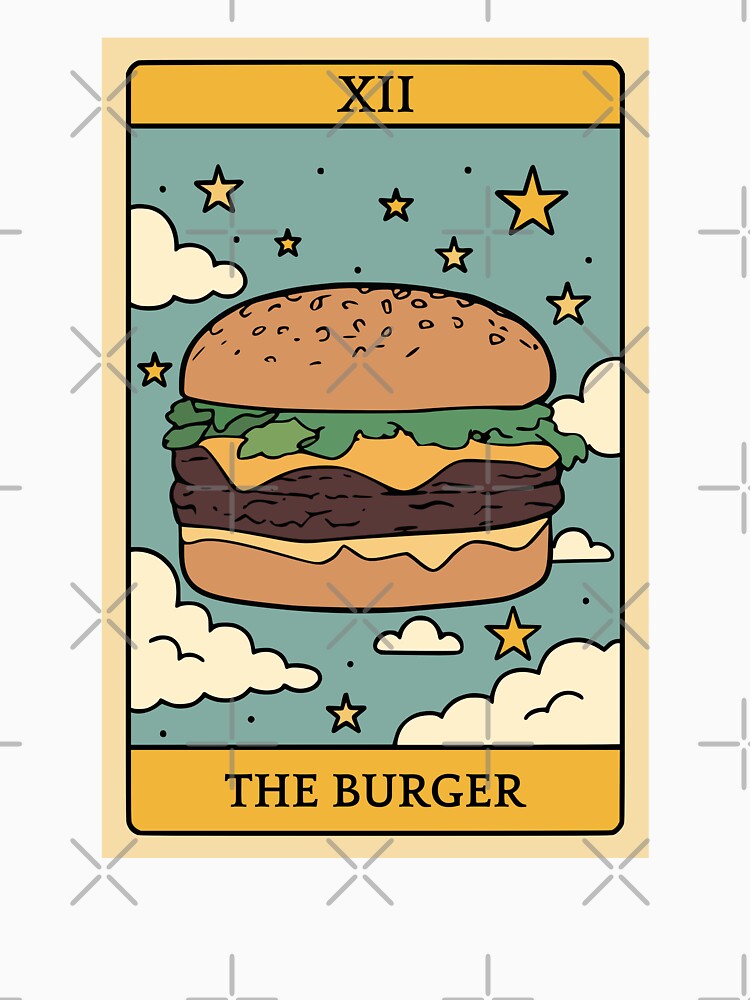 Tarot Card - The Burger I by Lemon Pepper
