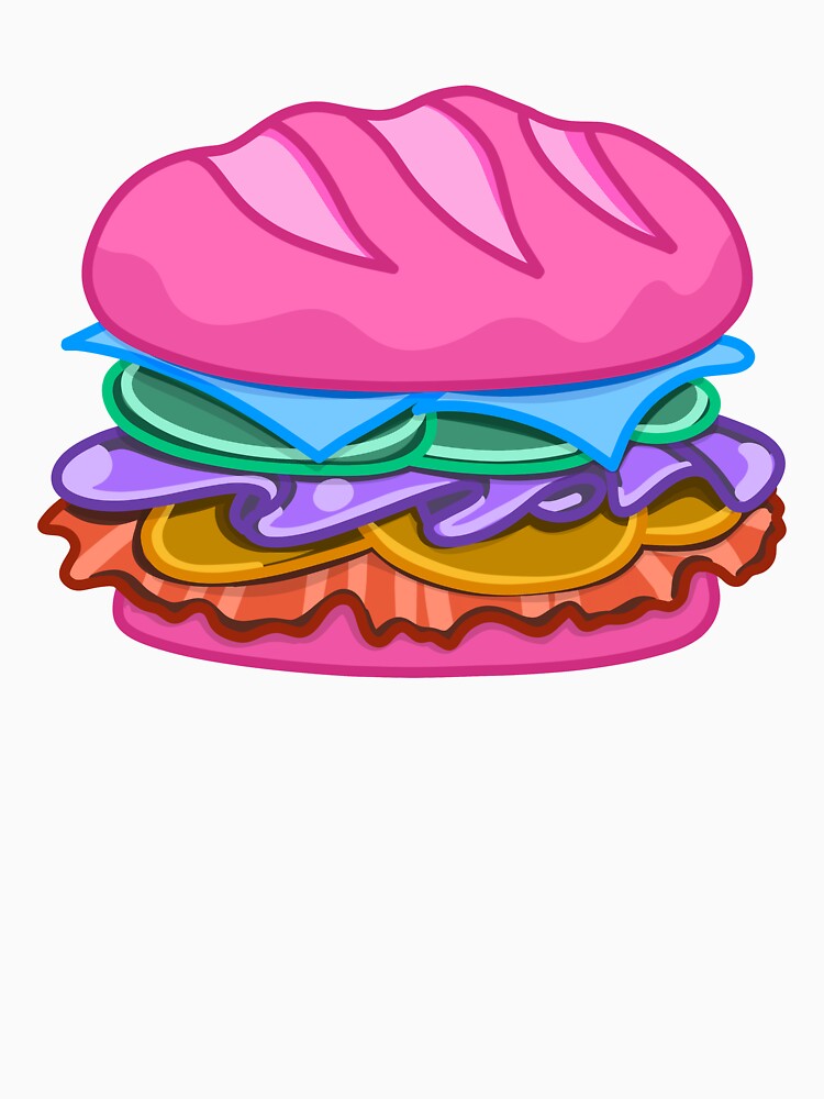 Pink Burger by Minaficent