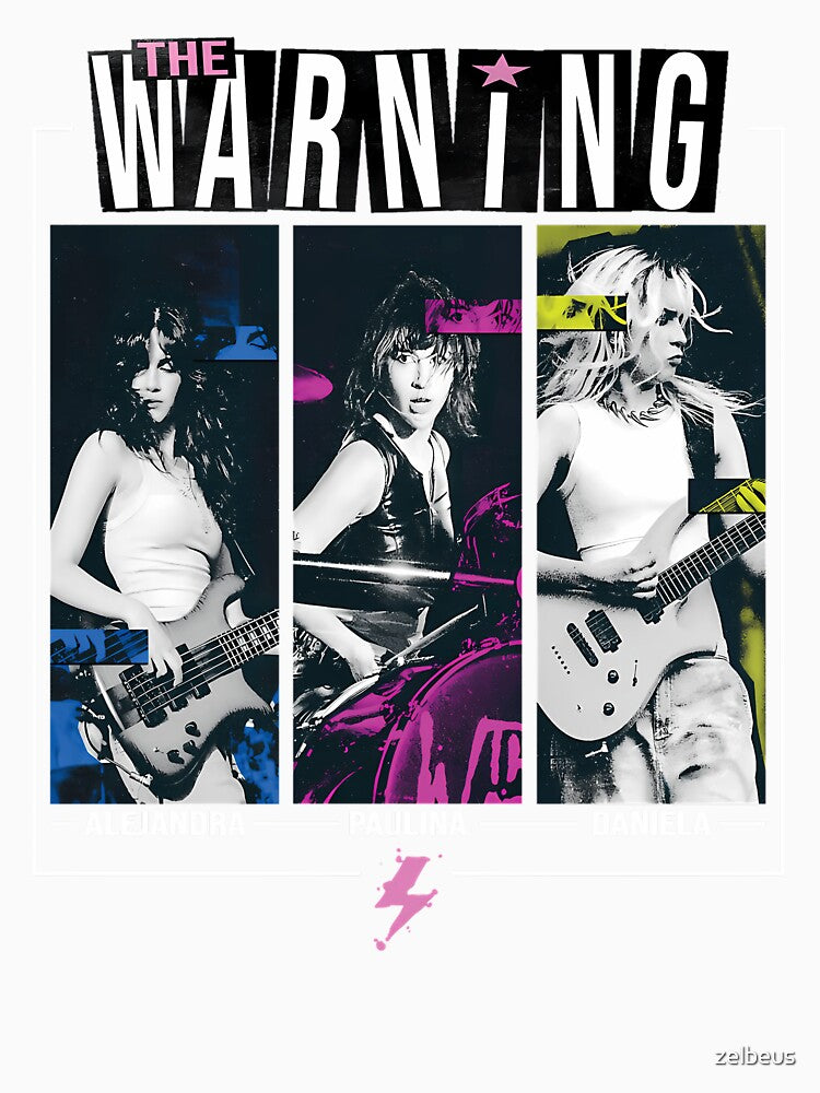 The Warning Tri Color Concert Design by zelbeus