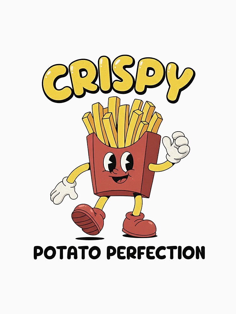 Crispy Fries Cartoon Character by HoopeStylee