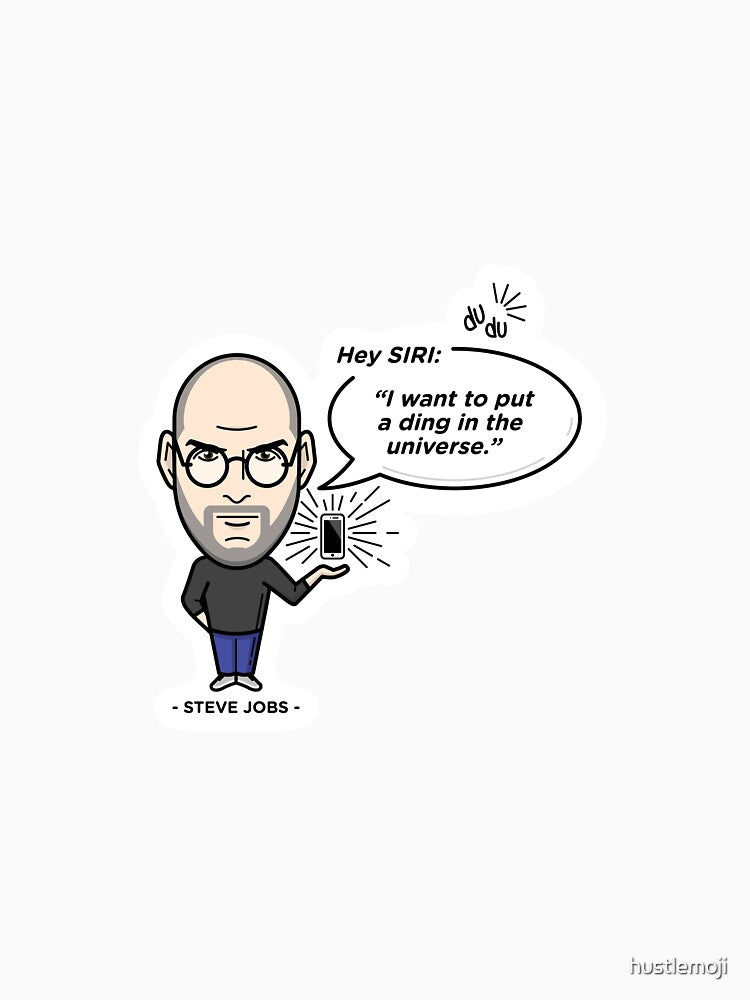 Steve Jobs - Ding in the Universe by hustlemoji