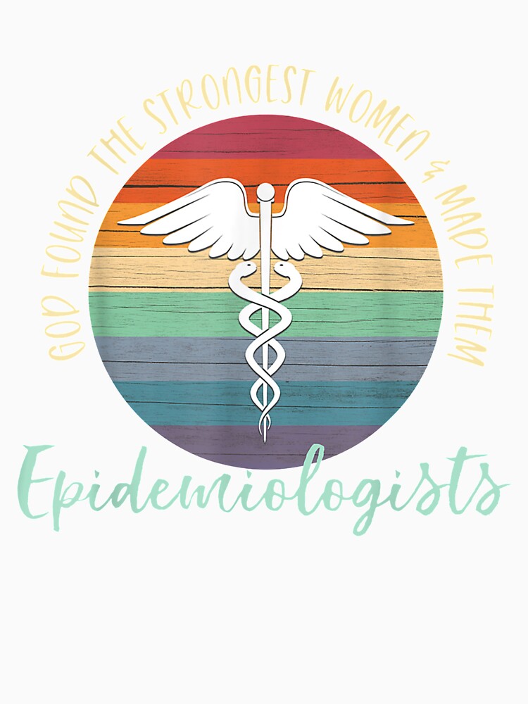 Retro Vintage Medical Symbol Epidemiologist by aguilaro