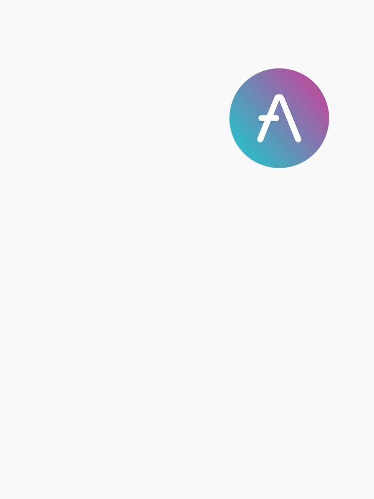 Aave Cryptocurrency Logo Decentralized Finance DeFi Token by rchabnb
