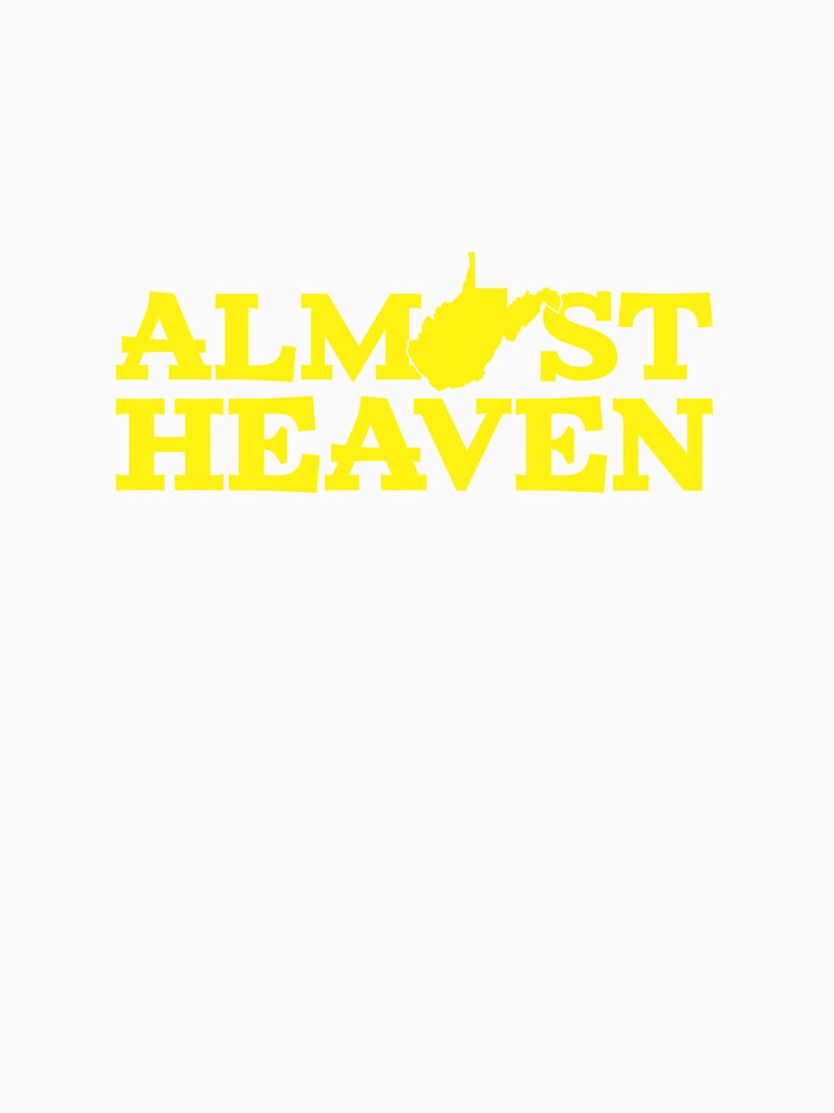 Almost Heaven WV Crew Neck Blue and Gold by LegOlenve