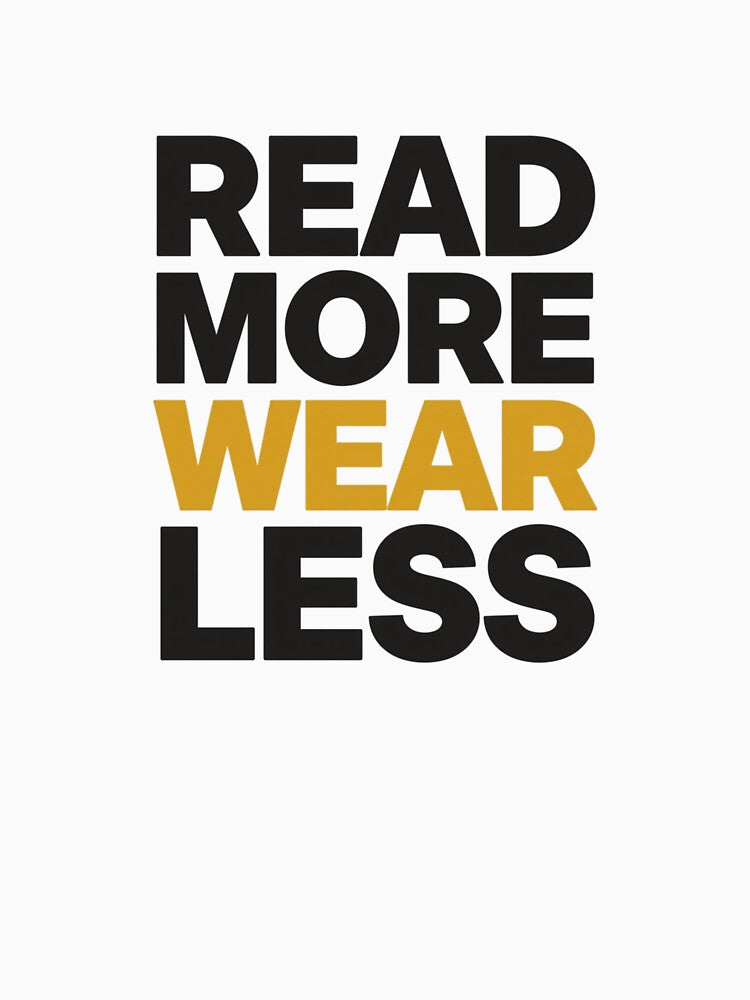 Read More Wear Less Minimal Streetwear ,minimal streetwear by zeeshandesign99 Unisex , , , Long Sleeve Tee