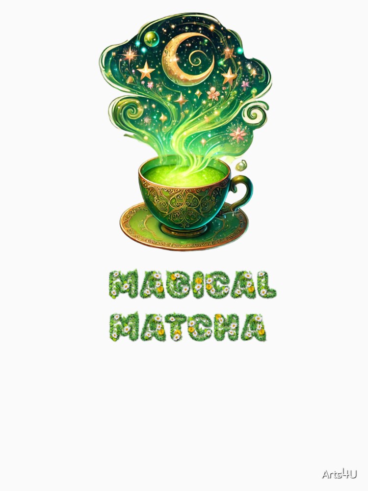 MYSTICAL FANTASY MATCHA DRINK STICKER by Arts4U