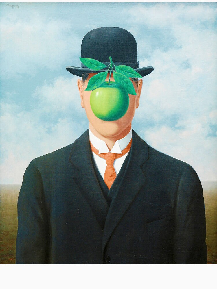 The Son of Man (1964) by René Magritte by VenusArt7