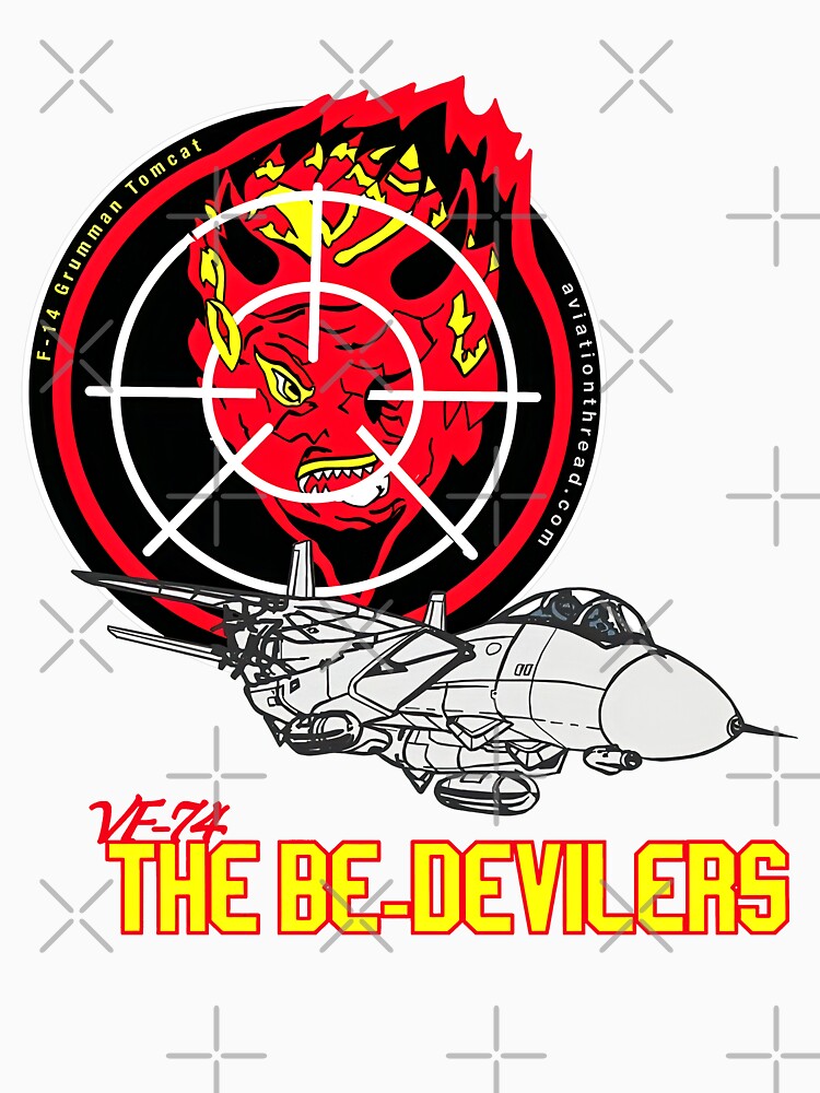 F14 Grumman Tomcat Vf74 The Bedevilers Slim Fit, I Love This, Best, Best Graphic, Trending Now by CAMERONSTORE